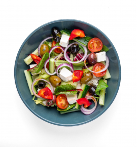 Traditional Greek salad